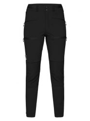 Haglöfs Spodnie funkcyjne "Rugged" w kolorze czarnym rozmiar: 40. Czarne spodnie dresowe damskie Haglöfs, z materiału, outdoorowe. Za 354.10 zł.