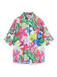 TATUUM Bluzka "Mara" ze wzorem rozmiar: 34. Bluzki damskie Tatuum, bez wzorów, z bawełny, bez kołnierzyka, bez ramiączek. Za 110.81 zł.