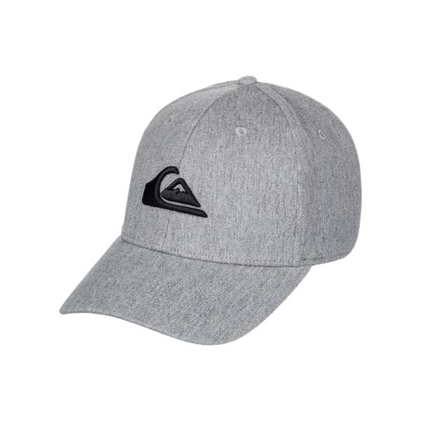 Czapka dla Mężczyzn DECADES Szary. Szare czapki męskie Quiksilver, bez wzorów, z bawełny. Za 94.99 zł.