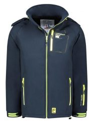 Canadian Peak Kurtka softshellowa "Riziereak" w kolorze granatowym rozmiar: S. Niebieskie kurtki outdoor męskie Canadian Peak, s, bez wzorów, bez kaptura. Za 204.95 zł.