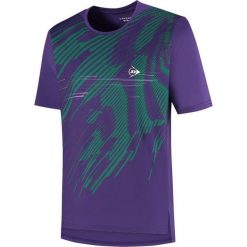 Koszulka sportowa męska Dunlop Game Tee 1. Fioletowe t-shirty sportowe męskie Dunlop, m, bez ramiączek. Za 189.99 zł.