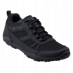 Buty Górskie Męskie Wemeno. Czarne buty trekkingowe męskie MARTES, z gumy, bez zapięcia, trekkingowe. Za 161.99 zł.