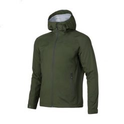 Kurtka trekkingowa 2,5 warstwowa męska Alpinus Carniche. Zielone kurtki męskie Alpinus, m, bez wzorów, sportowe, bez kaptura. Za 399.00 zł.