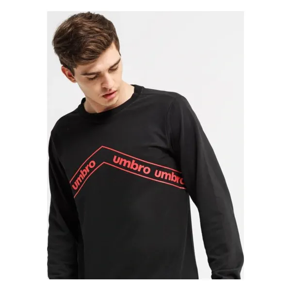 Umbro Bluza Syvari , czarny, rozmiar M. Czarne bluzy bez kaptura męskie Umbro, m, z bawełny. Za 99.99 zł.