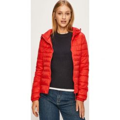 Only - Kurtka. Czerwone kurtki damskie Only, l, bez wzorów, z materiału, bez kaptura. Za 219.90 zł.