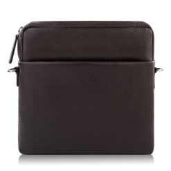 Listonoszka skórzana PAOLO PERUZZI AV-03-BR brązowa. Brązowe saszetki męskie Paolo Peruzzi, z materiału. Za 139.99 zł.