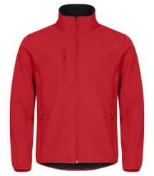 Clique Classic Softshell Jacket – 96% poliester z recyklingu. Czerwone kurtki softshell damskie CLIQUE, m, bez wzorów, z poliesteru, bez kaptura. Za 266.51 zł.