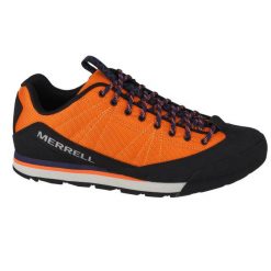 Buty trekkingowe męskie, Merrell Catalyst Storm. Brązowe buty trekkingowe męskie MERRELL, z syntetyku, bez zapięcia, trekkingowe. Za 399.99 zł.
