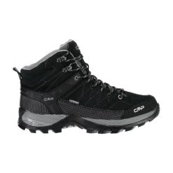 Buty trekkingowe męskie, CMP Rigel Mid. Czarne buty trekkingowe męskie CMP, z materiału, bez zapięcia, trekkingowe. Za 379.99 zł.