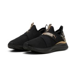 Puma Buty Softride Harmony Slip Felinefine 37960701. Czarne trampki i tenisówki damskie Puma, bez wzorów. Za 199.99 zł.
