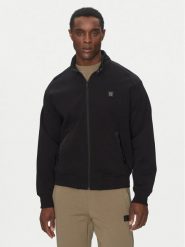HUGO Bluza Diwano 50536336 Czarny Oversize. Czarne bluzy bez kaptura męskie Hugo, m, z bawełny. Za 469.99 zł.