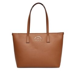 Torebka KARL LAGERFELD. Brązowe torebki klasyczne damskie Karl Lagerfeld, bez wzorów, bez dodatków. Za 669.99 zł.