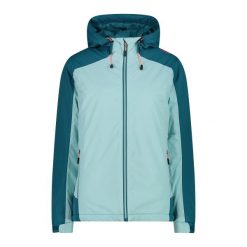 Kurtka damska z kapturem ripstop CMP. Niebieskie kurtki damskie CMP, xs, bez wzorów, z kapturem. Za 403.50 zł.