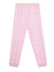 Guess Spodnie dresowe J5YQ13 KAD74 Różowy Regular Fit. Czerwone spodnie dziewczęce Guess, z bawełny. Za 139.99 zł.