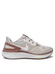 Nike Buty do biegania Air Zoom Structure 25 DJ7884 010 Beżowy. Brązowe obuwie do biegania damskie Nike. Za 539.99 zł.