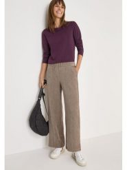 Cecil Spodnie w kolorze beżowym rozmiar: XL/L28. Brązowe spodnie materiałowe damskie Cecil, bez wzorów, z materiału. Za 191.88 zł.