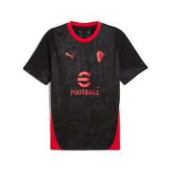 Koszulka treningowa Milan AC 2025/26. Żółte t-shirty sportowe męskie Puma, m, z materiału, bez ramiączek, na fitness i siłownię. Za 216.90 zł.