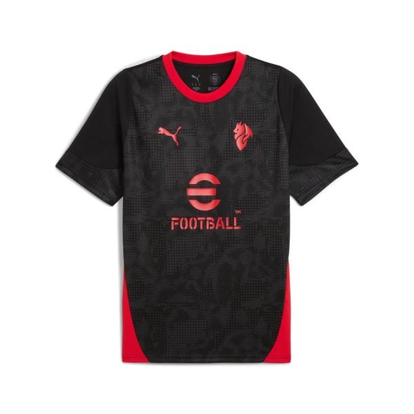 Koszulka treningowa Milan AC 2025/26. Żółte t-shirty sportowe męskie Puma, m, z materiału, bez ramiączek, na fitness i siłownię. Za 216.90 zł.
