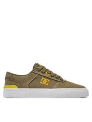 DC Tenisówki Teknic S ADYS300739 Khaki. Brązowe trampki i tenisówki męskie DC, bez wzorów, ze skóry, bez zapięcia. Za 219.99 zł.
