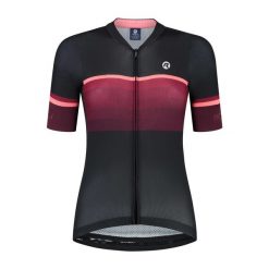 Koszulka rowerowa damska Rogelli Impress II. Czerwone topy sportowe damskie Rogelli, l, bez wzorów, z elastanu, bez ramiączek. Za 345.00 zł.