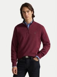 Polo Ralph Lauren Bluza 710812963075 Bordowy Regular Fit. Czerwone bluzy bez kaptura męskie Polo Ralph Lauren, m, z bawełny. Za 819.99 zł.