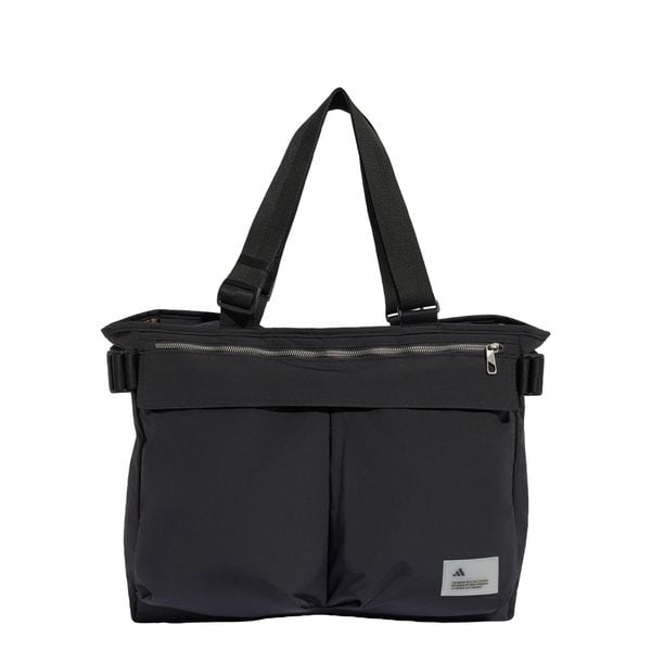 TORBA CITY TECH TOTE BAG. Zielone torby męskie na ramię Adidas, bez wzorów, z materiału, bez dodatków. Za 299.00 zł.