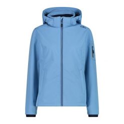 Damska kurtka turystyczna z kapturem CMP. Białe kurtki damskie CMP, xs, bez wzorów, z softshellu, z kapturem. Za 371.50 zł.