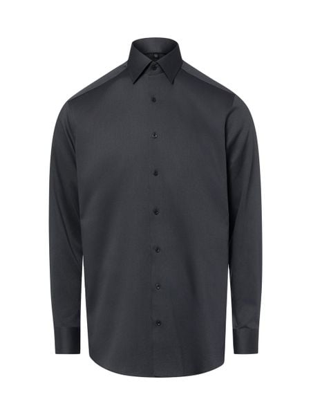 Finshley & Harding koszula biznesowa Mężczyźni Modern Fit Bawełna (100%) szary, 44. Szare koszule męskie Finshley & Harding, m, bez wzorów, z bawełny, bez kołnierzyka, bez ramiączek. Za 229.95 zł.
