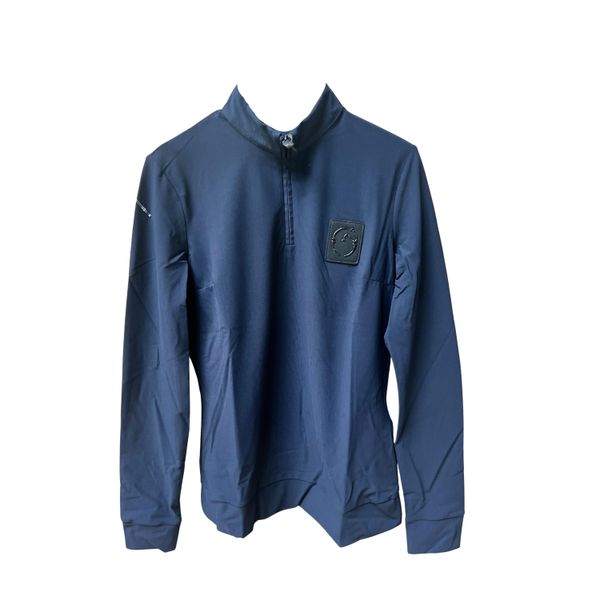 Damska koszula do jazdy konnej Vestrum Biarritz. Niebieskie koszule damskie VESTRUM, bez wzorów, sportowe, bez kołnierzyka, bez ramiączek. W wyprzedaży za 514.50 zł.