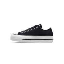 Trampki na platformie dla Converse Chuck Taylor All Star, Kobiety. Czarne trampki i tenisówki damskie Converse, bez wzorów. Za 590.00 zł.