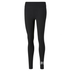 Legginsy Puma ESS Metallic, Kobiety. Czarne legginsy damskie Puma, s, bez wzorów. Za 118.74 zł.