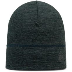 Czapka BUFF MERINO LIGHTWEIGHT BEANIE MULTISTRIPES FOREST. Szare czapki męskie Buff. Za 129.90 zł.