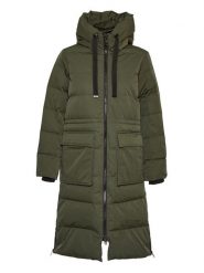 MOSS COPENHAGEN Płaszcz pikowany "Pavinaria" w kolorze khaki rozmiar: XS/S. Brązowe płaszcze damskie MOSS COPENHAGEN, s, bez wzorów. Za 461.21 zł.
