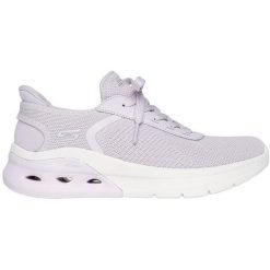 Buty sportowe damskie Skechers Bobs Arc Waves 2.0. Fioletowe buty sportowe na co dzień damskie Skechers, bez wzorów. Za 390.00 zł.