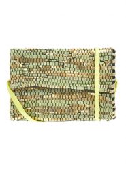 BLE Torebka w kolorze złoto-zielonym - 30 x 20 x 6 cm rozmiar: onesize. Zielone torebki klasyczne damskie BLE, bez wzorów, z materiału, bez dodatków. Za 51.95 zł.