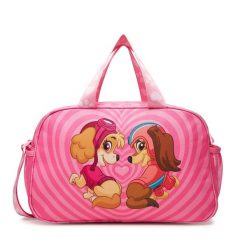 Torba weekendowa Paw Patrol. Czerwone torebki klasyczne damskie Paw Patrol, bez wzorów, bez dodatków. Za 119.99 zł.
