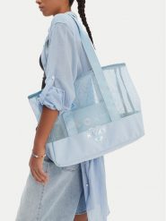 Roxy Torebka CWBEO-ROXY-M-007-09 Niebieski. Niebieskie torebki klasyczne damskie Roxy, bez wzorów, z materiału, bez dodatków. Za 99.99 zł.