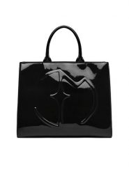 Eva Minge Torebka EO-ALICE-LDA8226-1 Czarny. Czarne torebki klasyczne damskie Eva Minge, bez wzorów, z materiału, bez dodatków. Za 239.99 zł.
