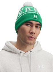 Under Armour Czapka w kolorze zielonym rozmiar: onesize. Zielone czapki męskie Under Armour, bez wzorów, ze splotem, sportowe. Za 112.83 zł.