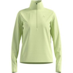 Bluza bez kaptura rozpinana Odlo Mid layer 1/2 zip ESSENTIAL THERMAL. Zielone bluzy bez kaptura damskie Odlo, m, z materiału. Za 306.05 zł.