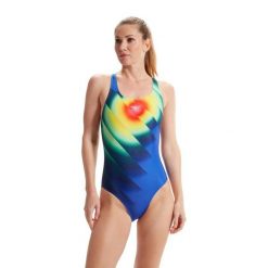 Strój pływacki jednoczęściowy damski Speedo Placement Digital Powerback. Stroje jednoczęściowe damskie Speedo, xs, bez wzorów. Za 169.99 zł.