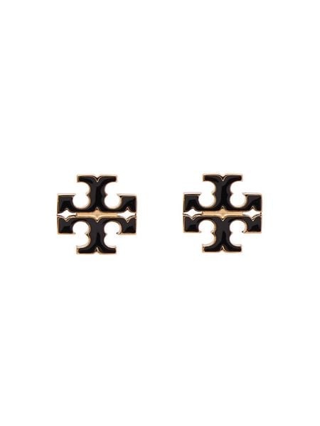 Tory Burch Kolczyki 177397 Czarny. Czarne kolczyki damskie Tory Burch, ze stali. Za 544.99 zł.