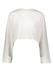 YAS Bluza w kolorze białym rozmiar: S. Białe bluzy bez kaptura damskie YAS, s. Za 127.05 zł.