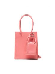 Jenny Fairy Torebka MJR-C-004-60-01 Różowy. Czerwone torebki klasyczne damskie Jenny Fairy, bez wzorów, ze skóry, bez dodatków. Za 71.98 zł.