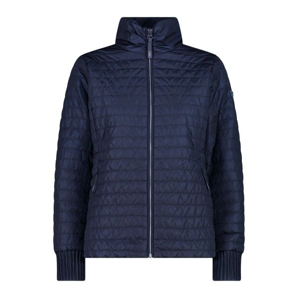 Damska kurtka puchowa CMP. Niebieskie kurtki damskie CMP, bez wzorów, z puchu, bez kaptura. Za 506.50 zł.