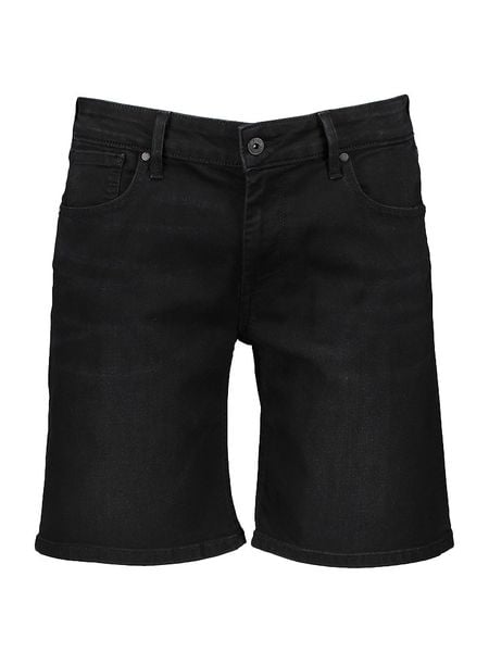 Pepe Jeans Szorty dżinsowe w kolorze czarnym rozmiar: W27. Czarne szorty damskie Pepe Jeans, z aplikacjami, z jeansu, klasyczne. Za 130.99 zł.