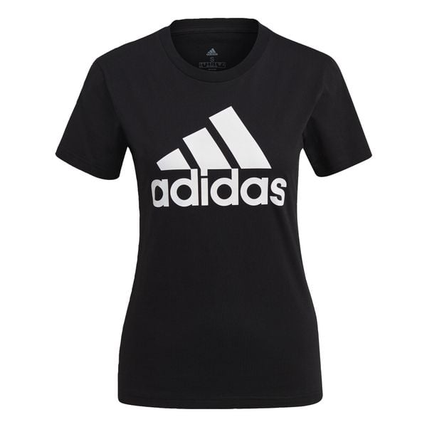 Koszulka Essentials Logo. Białe bluzki sportowe damskie Adidas, l, z bawełny, bez kołnierzyka, bez ramiączek. Za 129.00 zł.