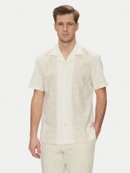 JOOP! Jeans Koszula 15 JJSH-105Hanes 30045980 Beżowy Casual Fit. Brązowe koszule męskie Joop! Jeans, m, bez wzorów, z bawełny, bez kołnierzyka, bez ramiączek. Za 309.99 zł.