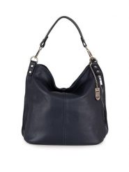 Lucca Baldi Skórzana torebka "Bolzano" w kolorze granatowym - 45 x 40 x 15 cm rozmiar: onesize. Niebieskie torebki klasyczne damskie Lucca Baldi, bez wzorów, z materiału, bez dodatków. Za 304.99 zł.