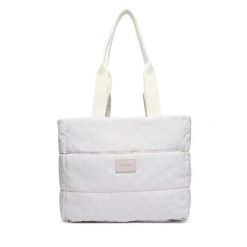Torba do wózka Guess. Białe torebki klasyczne damskie Guess, z aplikacjami, bez dodatków. Za 394.99 zł.